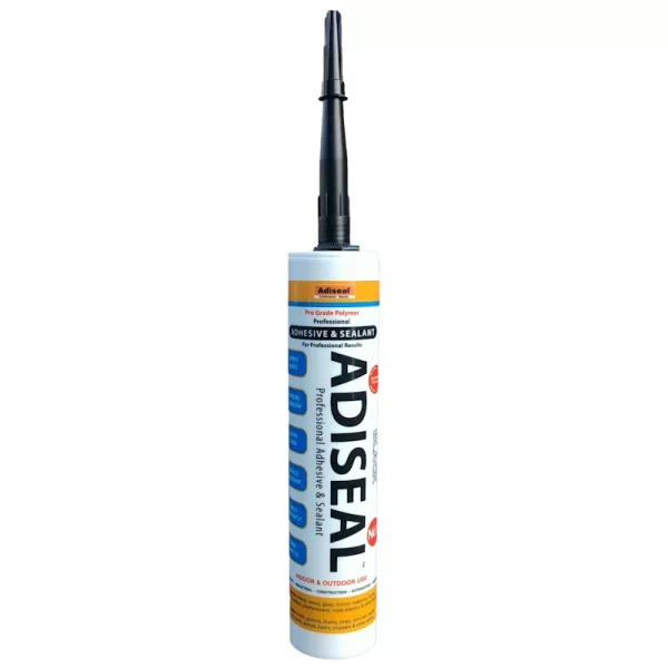 Adiseal Strong Adhesive & Waterproof Sealant Black 290ml
