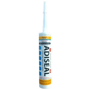 Adiseal adhesive sealant ultra clear 290ml. Construction adhesive and construction sealant.