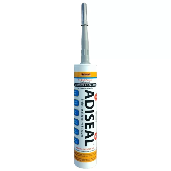 Adiseal Strong Adhesive & Waterproof Sealant Grey 290ml