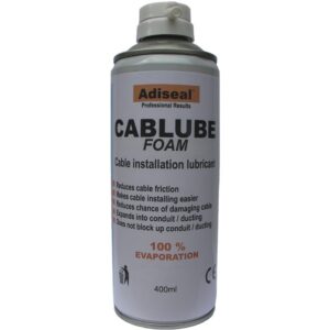 cable pulling lubricant foam