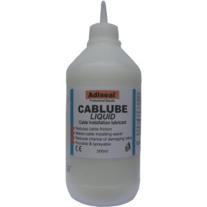 CabLube Liquid pourable and sprayable cable pulling lubricant