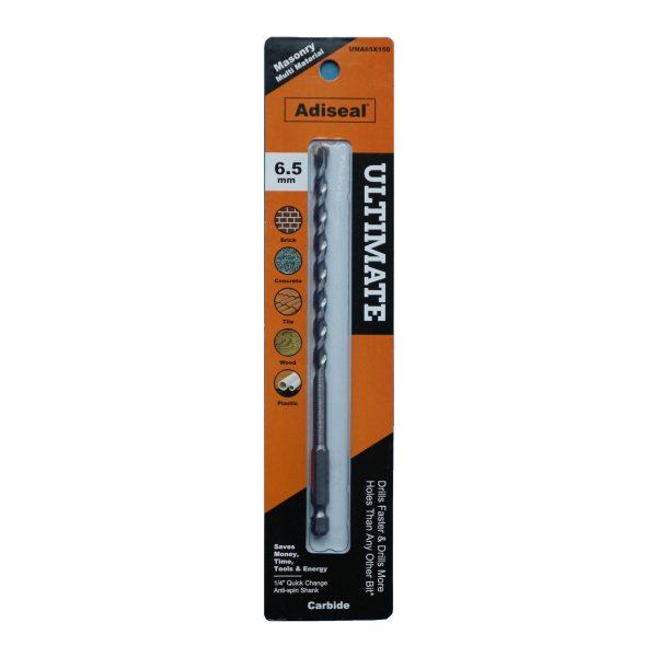 Masonry and multi-material drill bit 6.5mm